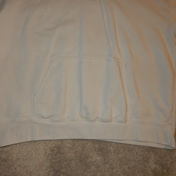 John Galt Brandy Melville Monarch Butterfly Oversized Hoodie White XL OS womens - Picture 2 of 8